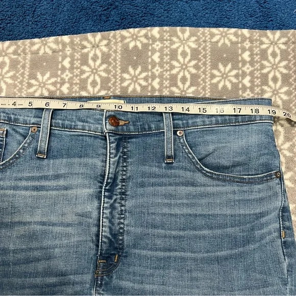 Madewell 11" High-Rise Skinny Jeans in Maricopa Wash Size 34 - Picture 9 of 12